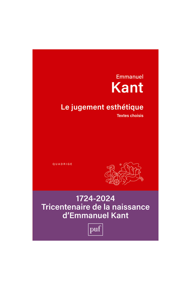 Le jugement esthétique - Emmanuel Kant - PUF