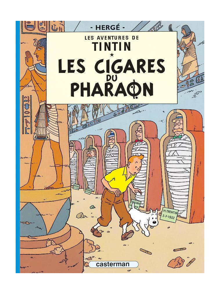 Les Cigares du Pharaon -  Hergé - CASTERMAN