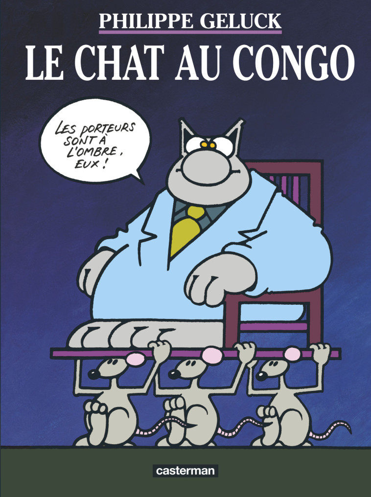 Le Chat au Congo - Philippe Geluck - CASTERMAN