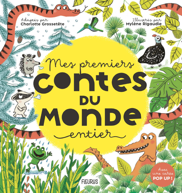 Mes premiers contes du monde entier - Charlotte Grossetête - FLEURUS