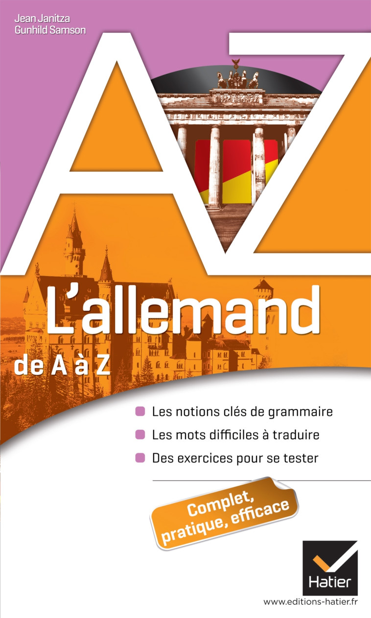 L'allemand de A à Z - Jean Janitza - HATIER