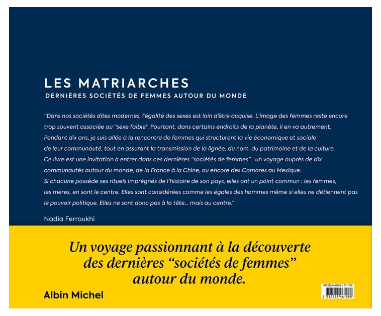 Les Matriarches - Nadia Ferroukhi - ALBIN MICHEL