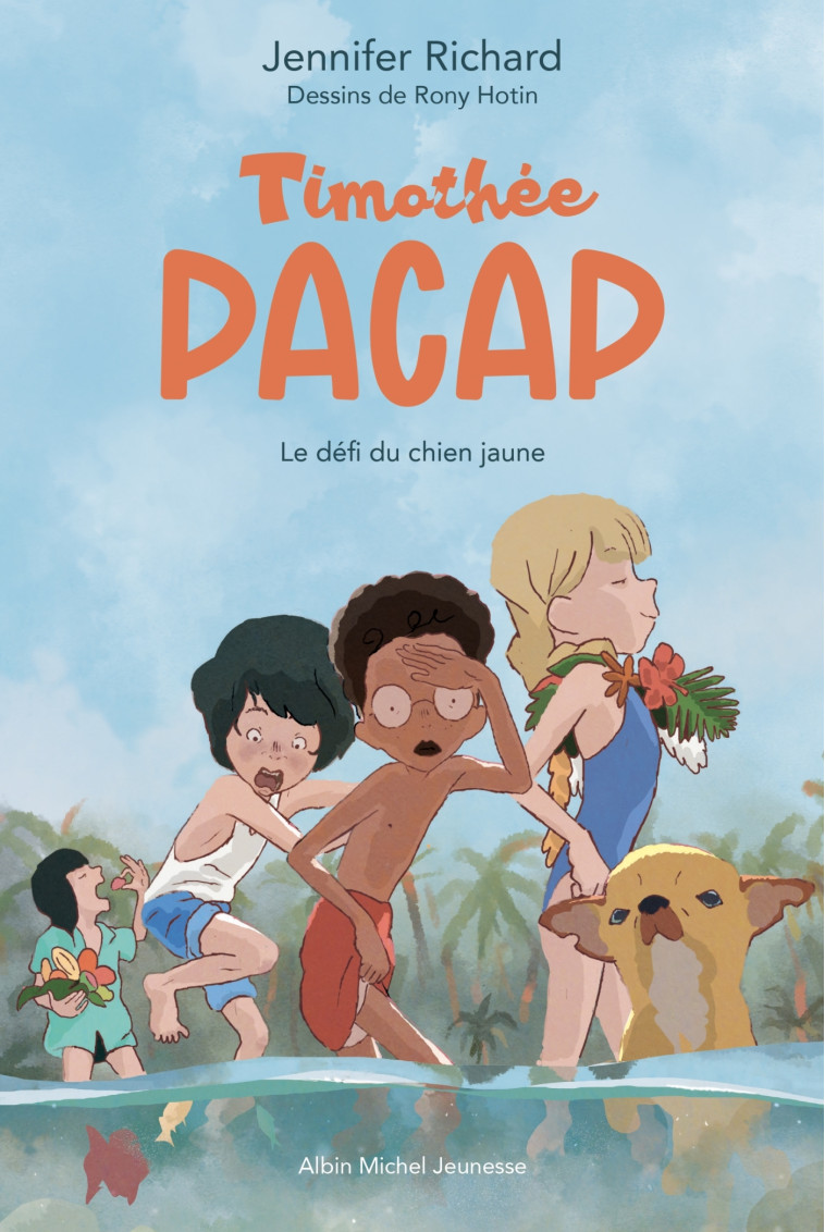 Timothée Pacap T2 Le Défi du chien jaune - Jennifer Richard - ALBIN MICHEL