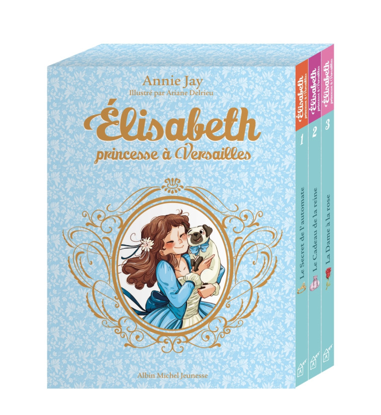 Coffret Elisabeth tome 1 à 3 - 3 volumes - Annie Jay - ALBIN MICHEL