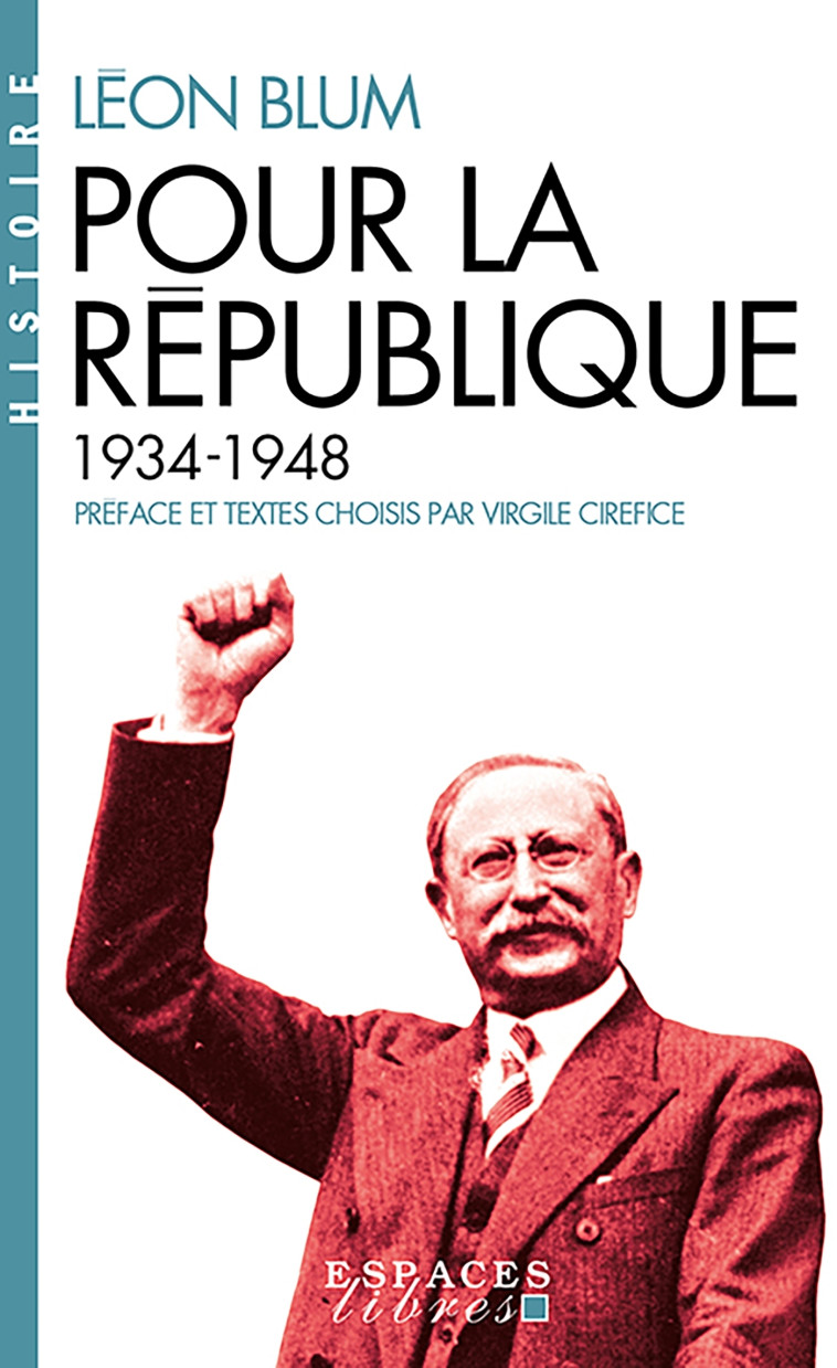 Pour la République (Espaces Libres - Histoire) - Léon Blum - ALBIN MICHEL