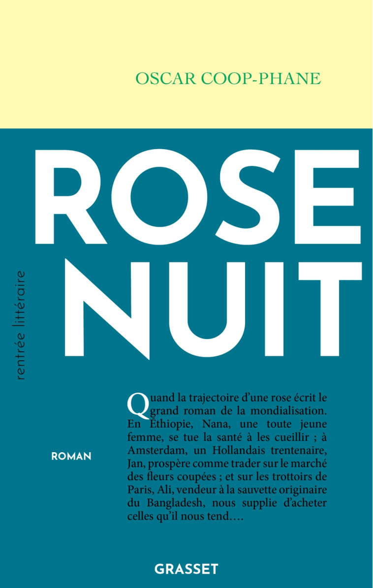 Rose nuit - Oscar Coop-Phane - GRASSET