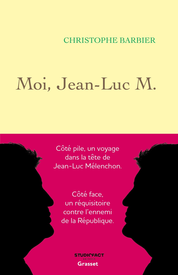 Moi, Jean-Luc M. - Christophe Barbier - GRASSET