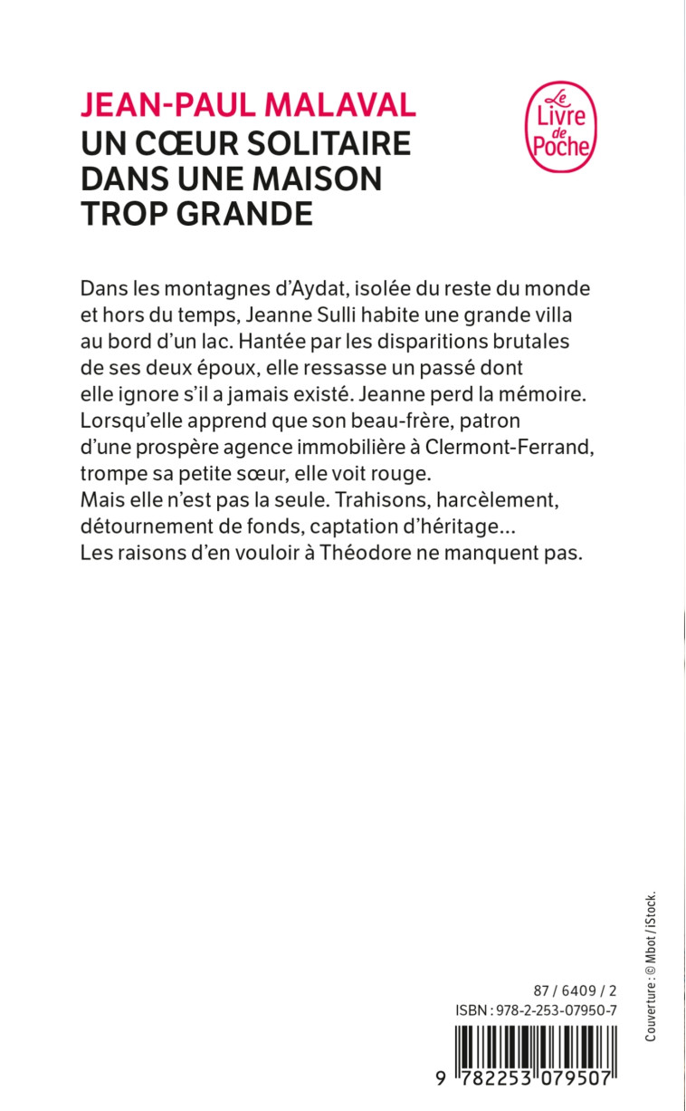 Un coeur solitaire dans une maison trop grande - Jean-Paul Malaval - LGF