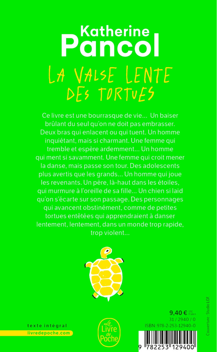 La Valse lente des tortues - Katherine Pancol - LGF