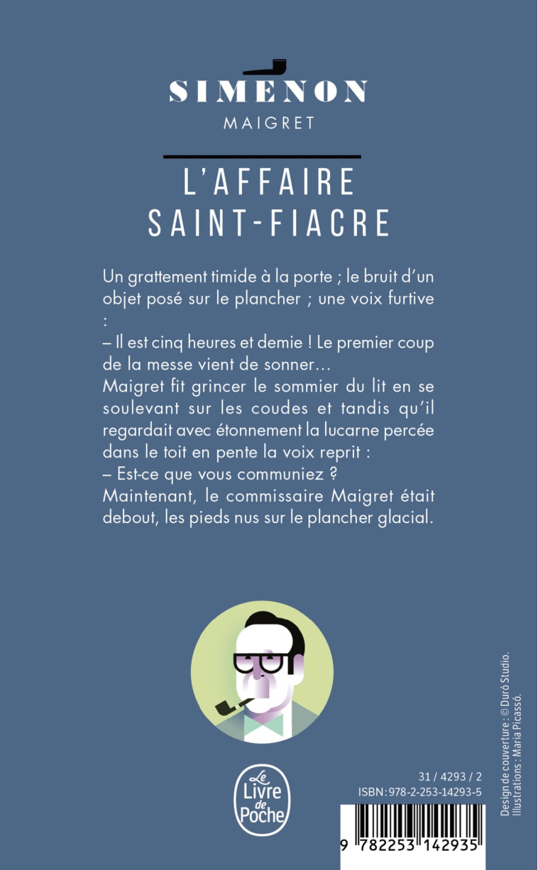 L'Affaire Saint-Fiacre - Georges Simenon - LGF