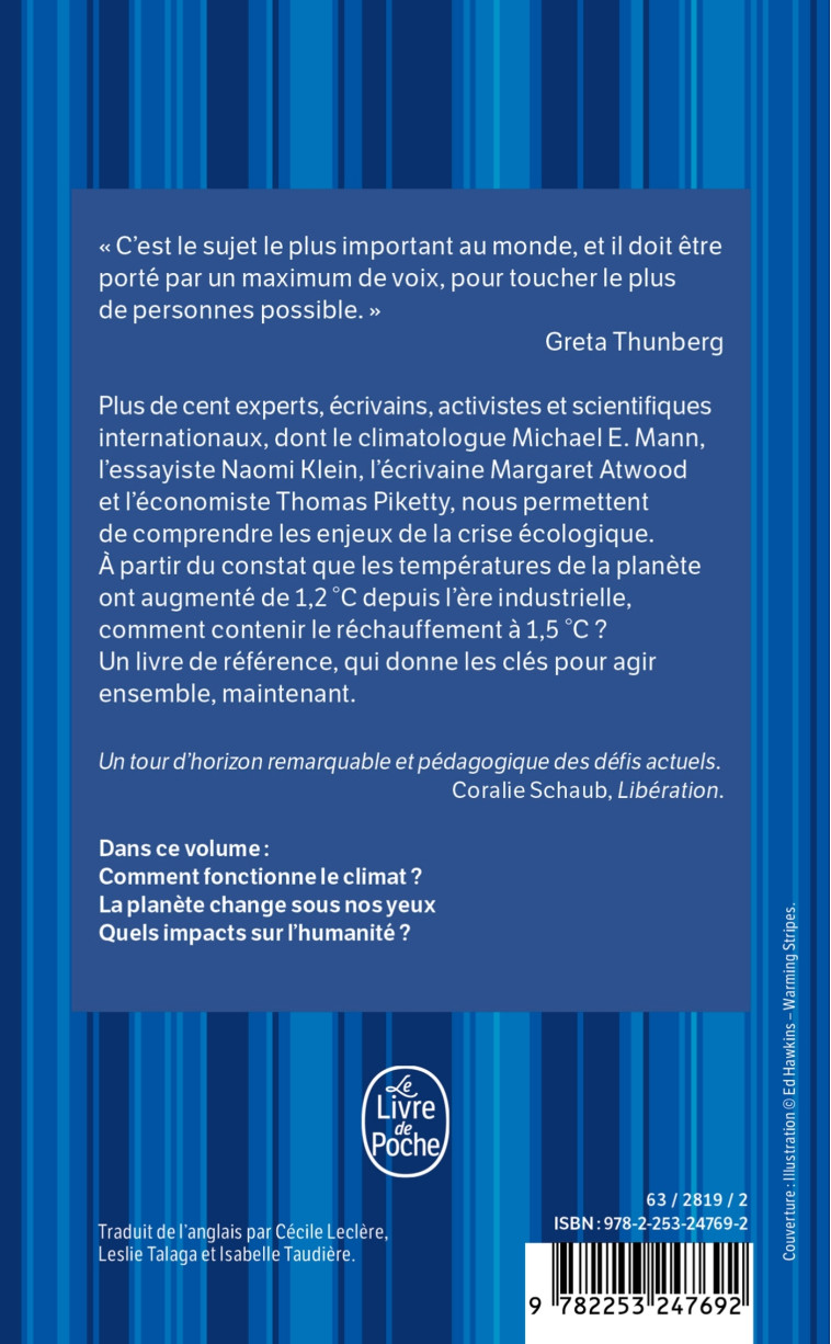 Comprendre (Le Grand Livre du climat, Tome 1) - Greta Thunberg - LGF