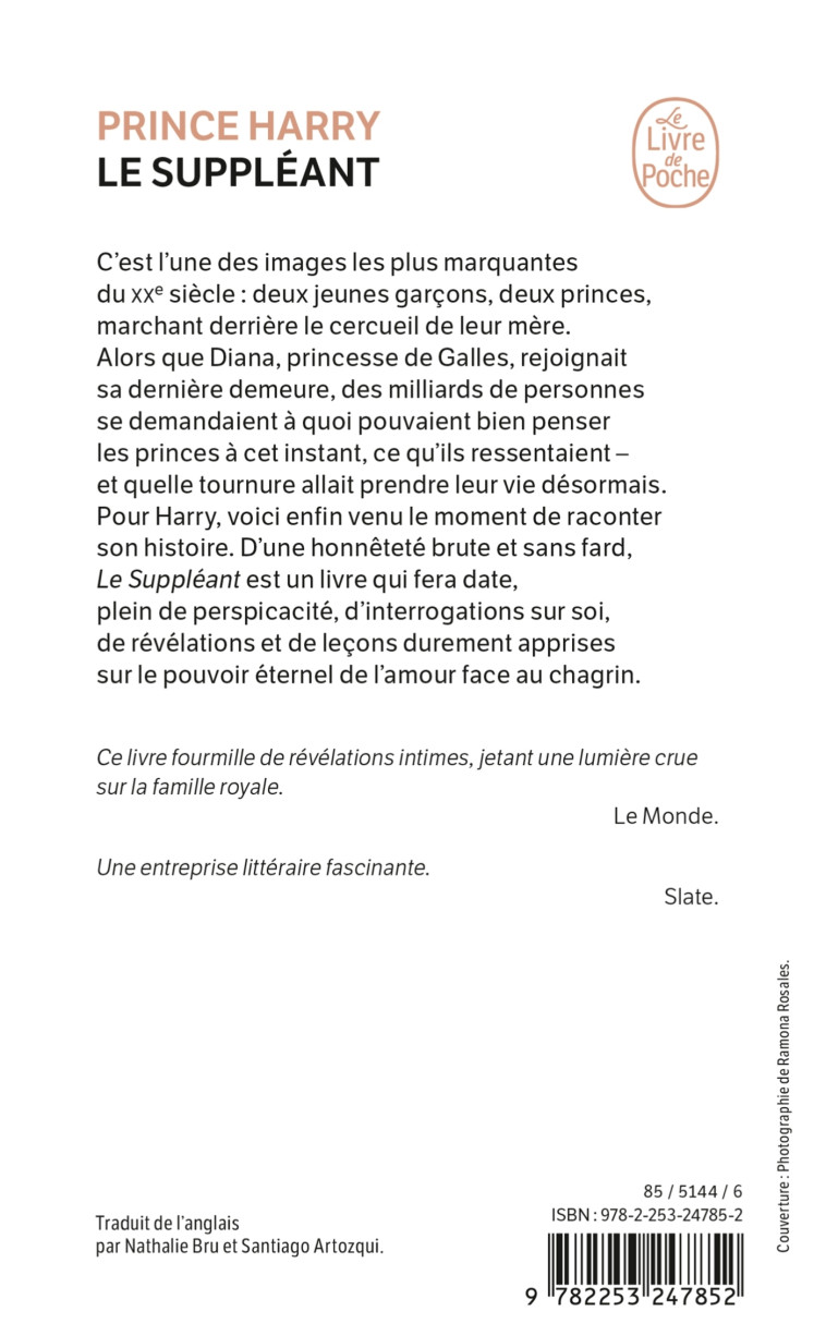 Le Suppléant -  Prince Harry - LGF