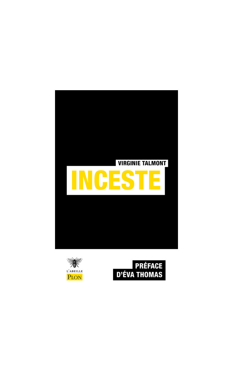 Inceste - Virginie Talmont - PLON