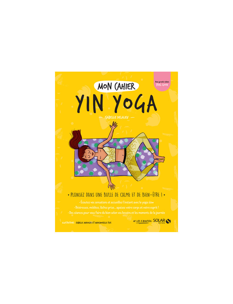 Mon cahier Yin yoga - Isabelle Delaleu - SOLAR