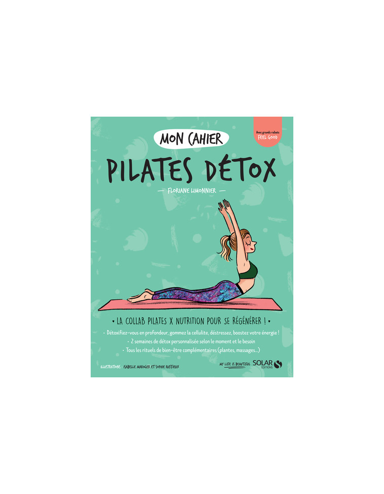 Mon cahier Pilates détox - Floriane Limonnier - SOLAR