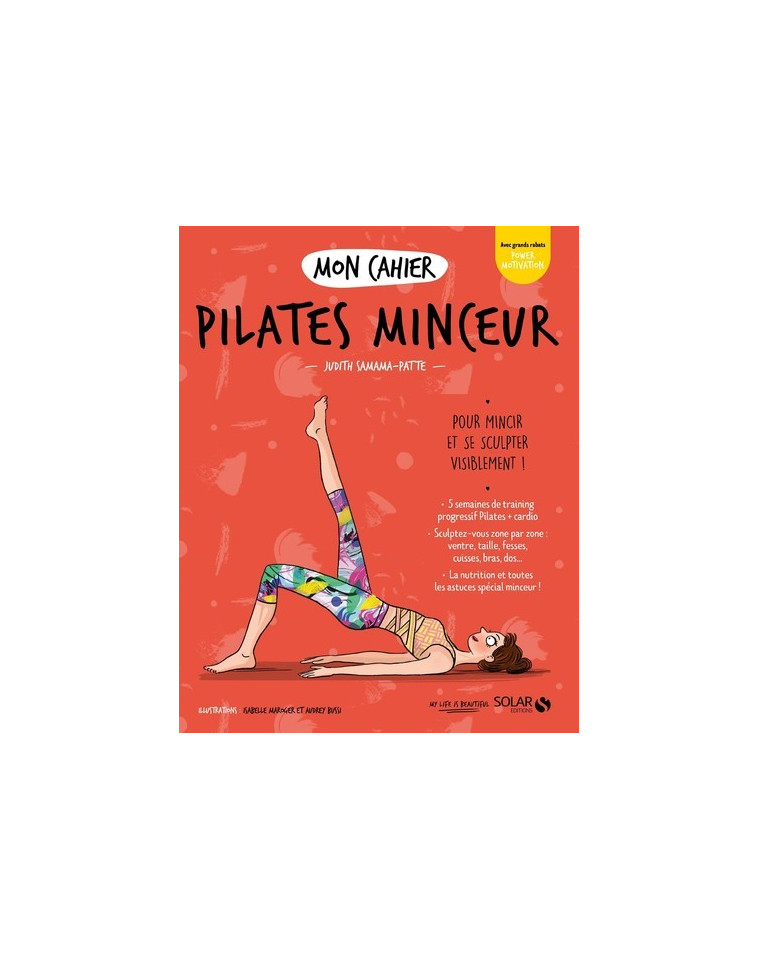 Mon cahier Pilates minceur new - Judith Samama-Patte - SOLAR