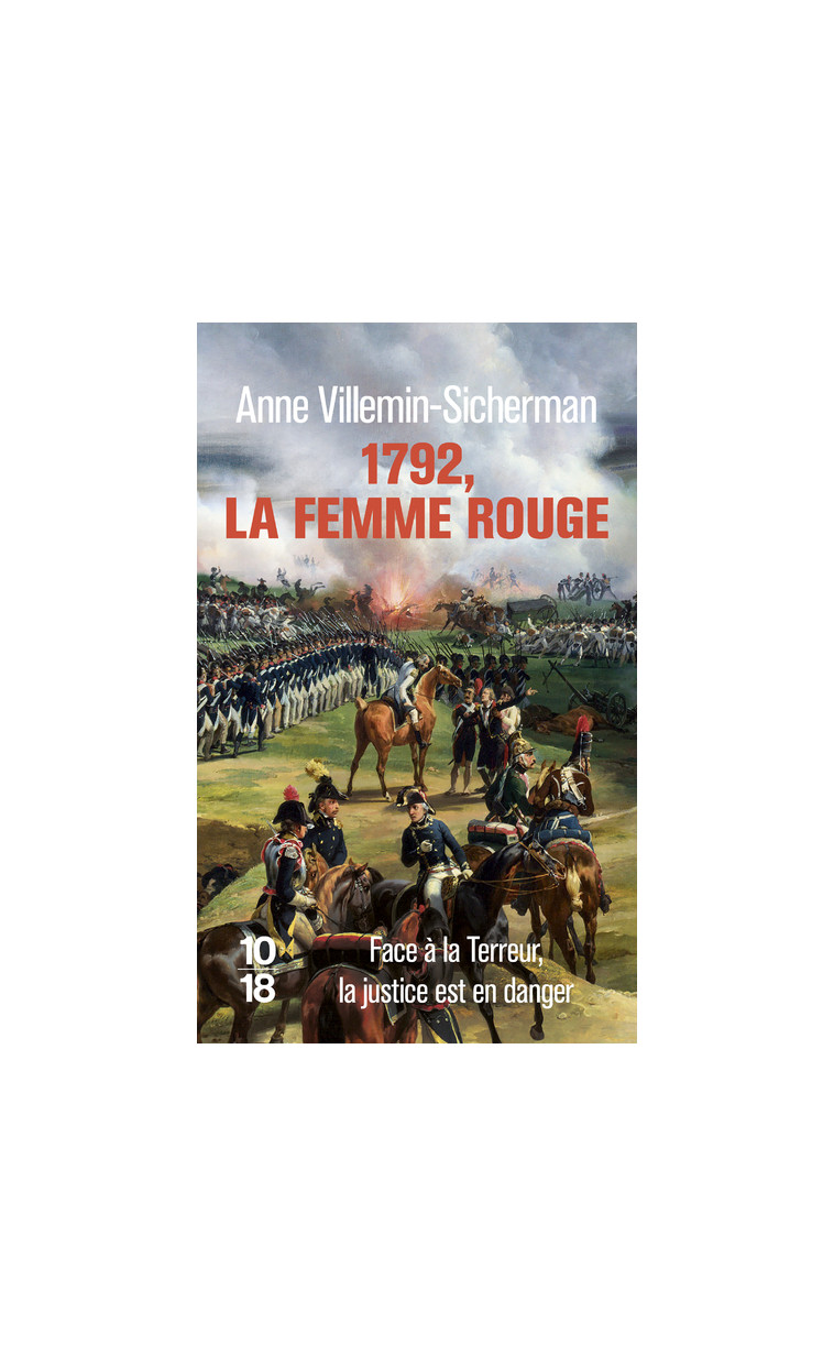 1792, la femme rouge - Anne Villemin-Sicherman - 10 X 18