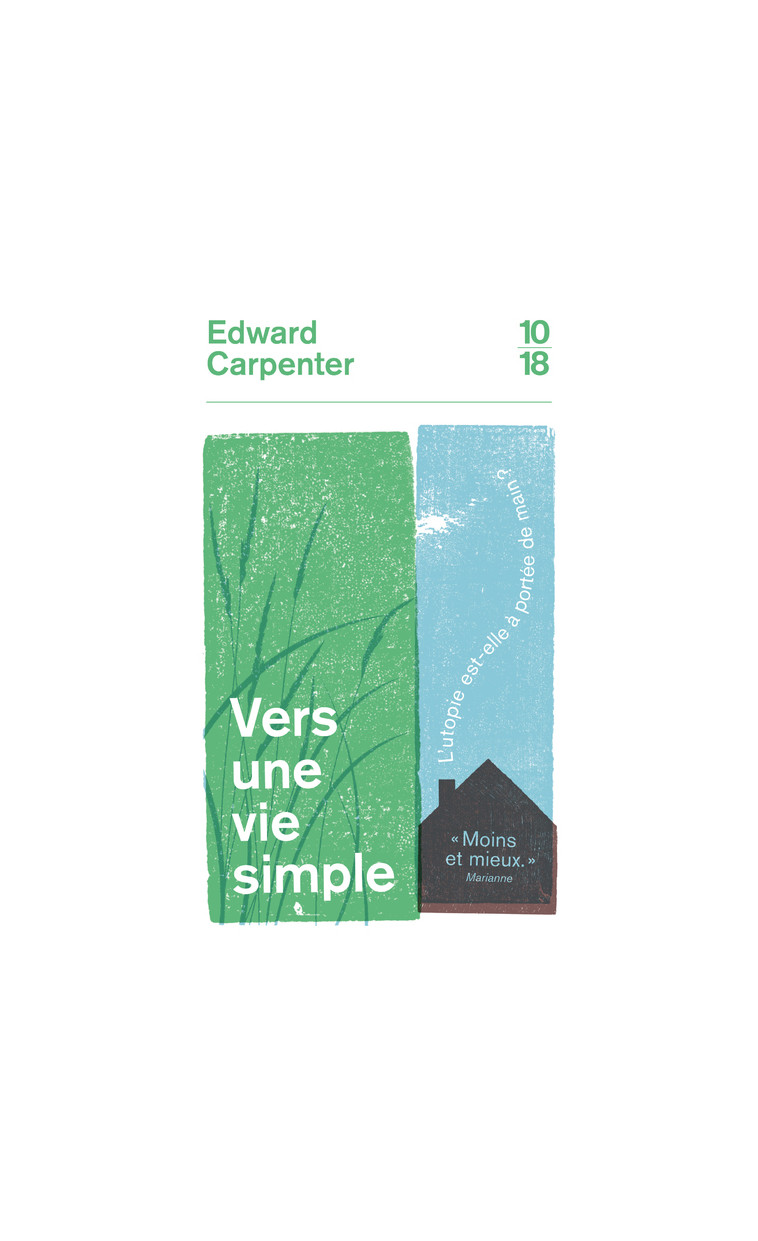 Vers une vie simple - Edward Carpenter - 10 X 18