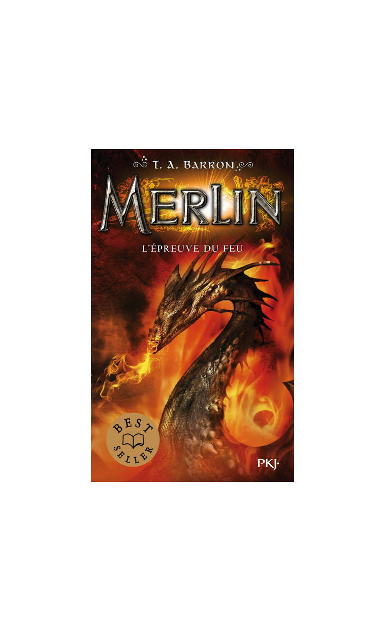 Merlin - tome 3 L'épreuve du feu - T. A. Barron - POCKET JEUNESSE