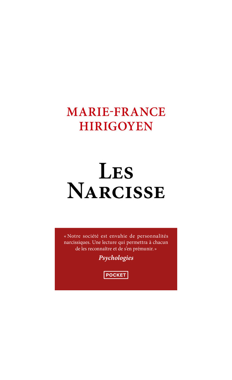 Les Narcisse - Marie-France Hirigoyen - POCKET