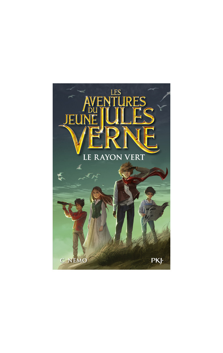 Les aventures du jeune Jules Verne - tome 8 Le rayon vert - Cuca Canals - POCKET JEUNESSE