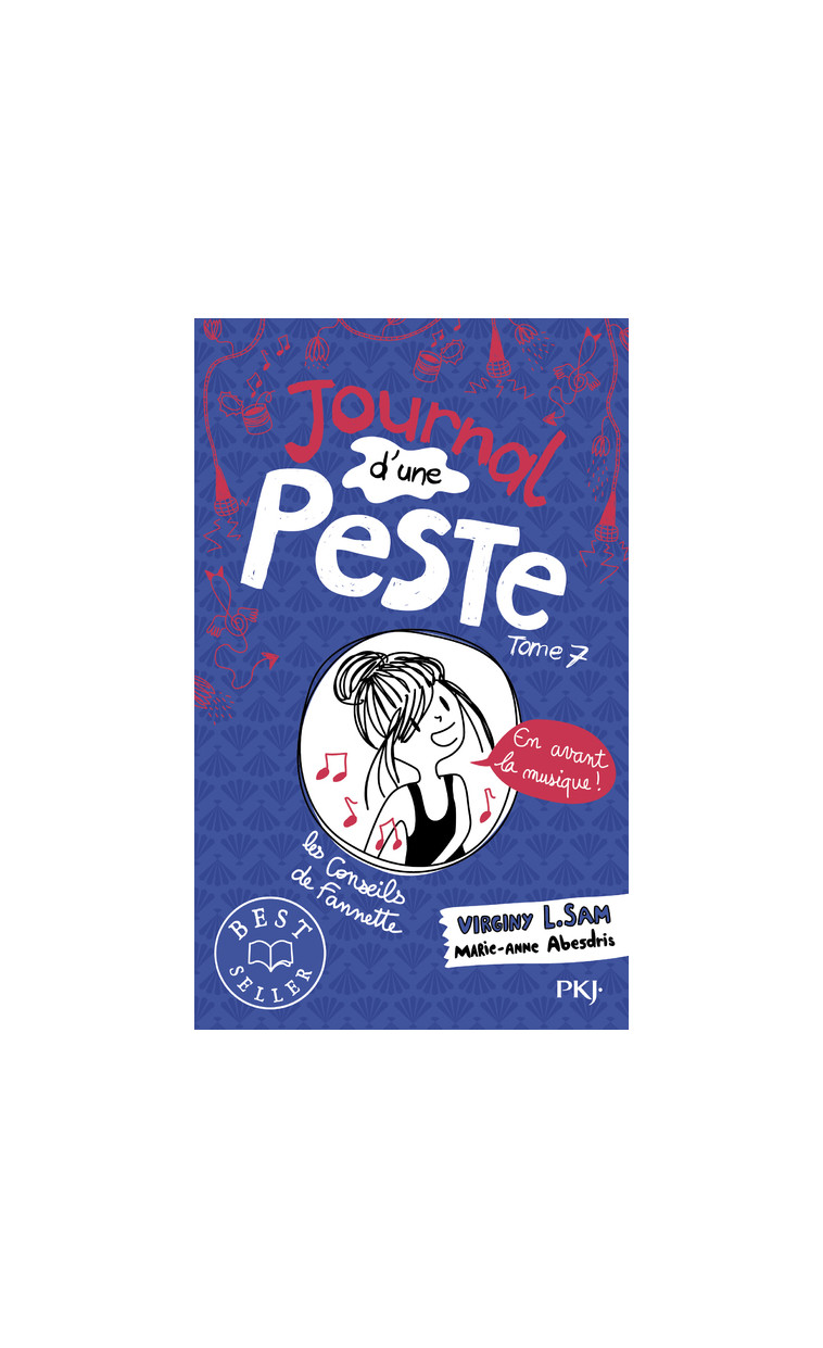 Journal d'une peste - Tome 7 En avant la musique ! - Virginy L. Sam - POCKET JEUNESSE