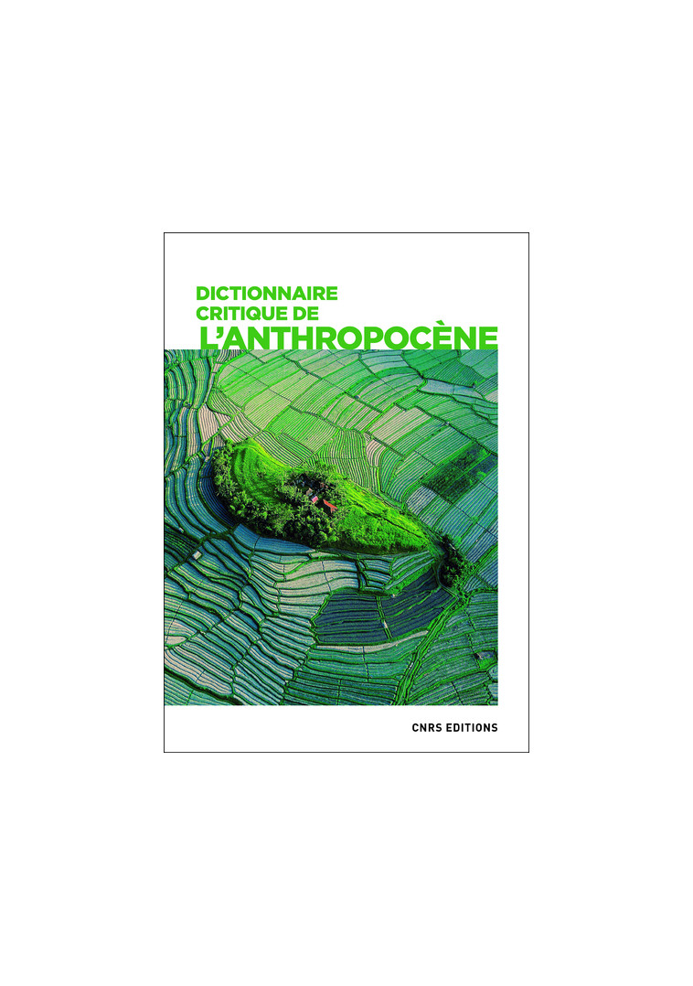 Dictionnaire critique de l'anthropocène -  Collectif - CNRS EDITIONS