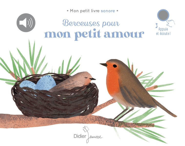 Berceuses pour mon petit amour -   - DIDIER JEUNESSE