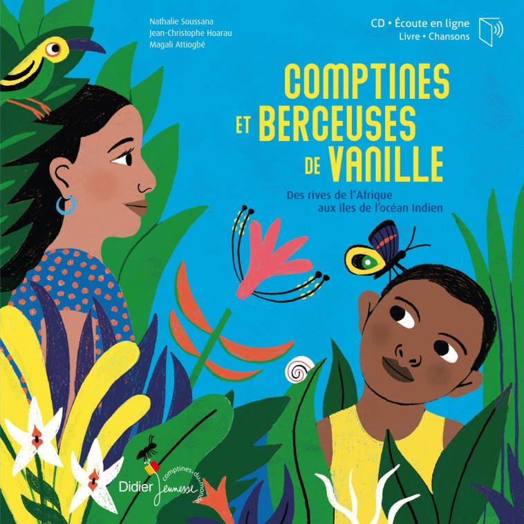 Comptines et Berceuses de vanille - Nathalie Soussana - DIDIER JEUNESSE