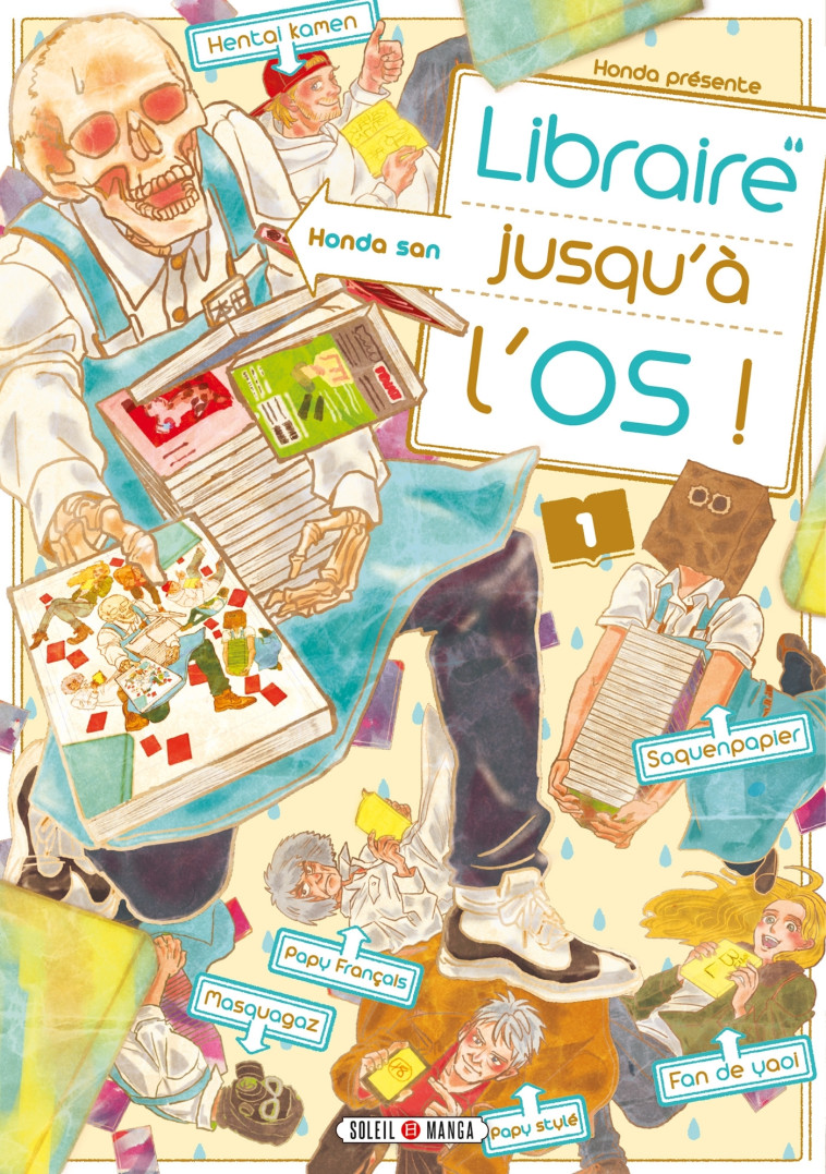 Libraire jusqu'à l'os T01 -  Honda - SOLEIL