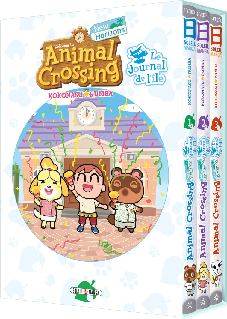 Animal Crossing - Le Journal de l'île - Coffret T01 A T03  - XXX - SOLEIL