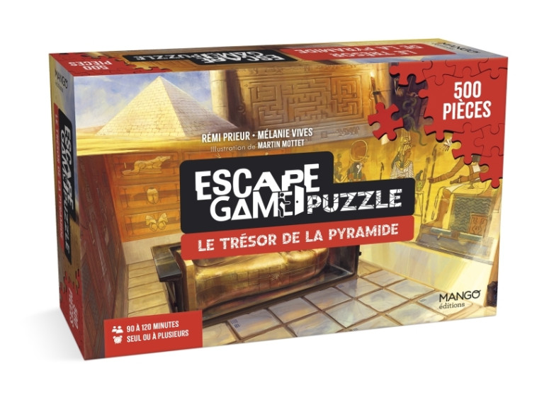 Escape Game Puzzle - Le trésor de la pyramide - Rémi Prieur - MANGO