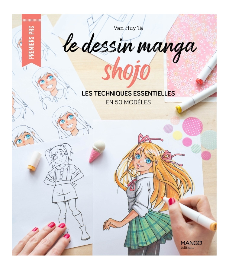 Le dessin manga shojo - Van Huy Ta - MANGO