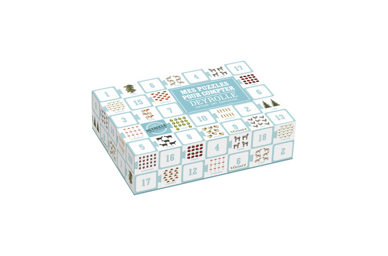 Mes puzzles pour compter Deyrolle - Virginie Aladjidi - GRUND