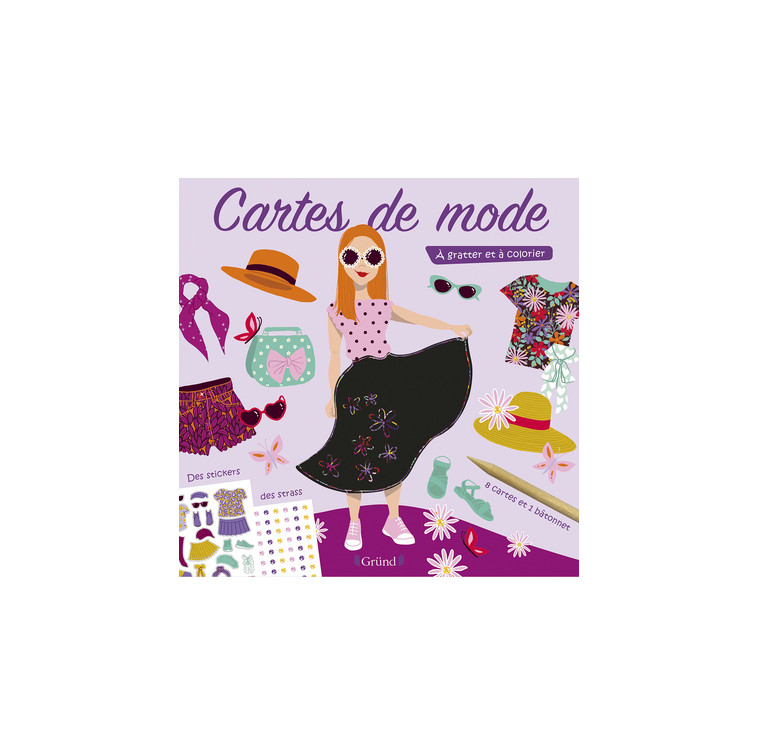 Cartes de Mode - Jolis motifs - nouvelle édition -  Clemzillu - GRUND