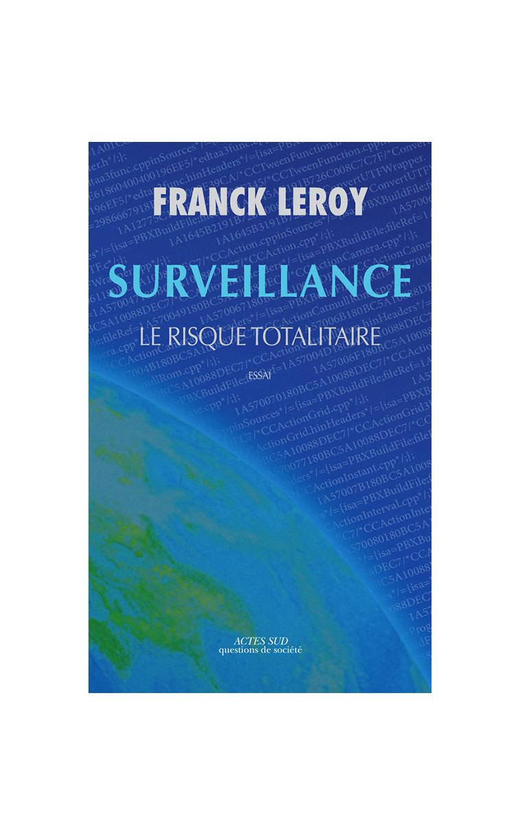 Surveillance - Franck Leroy - ACTES SUD