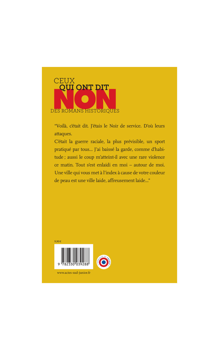 Aimé Césaire : "Non à l'humiliation" -  Nimrod - ACTES SUD