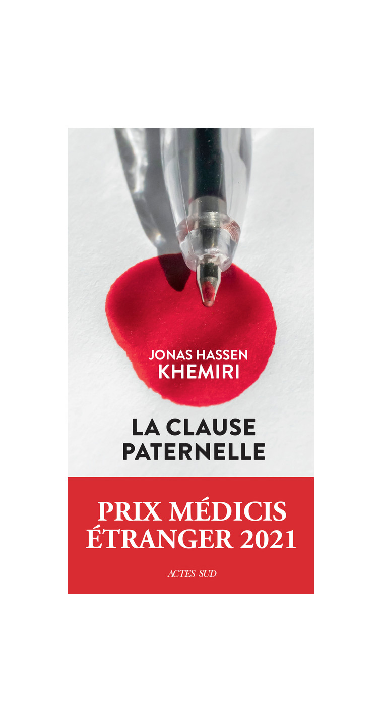 La clause paternelle - Jonas Hassen Khemiri - ACTES SUD