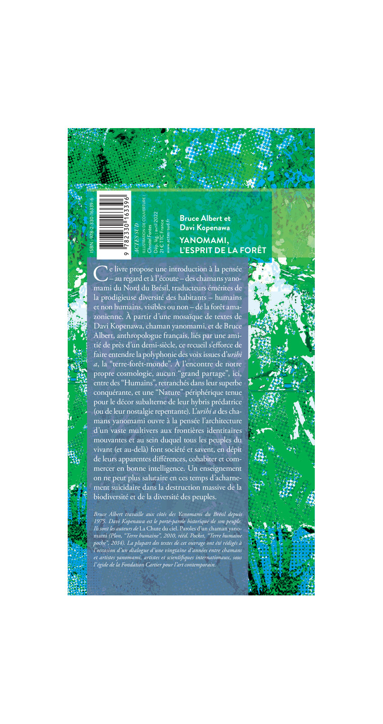 Yanomami, l'esprit de la forêt - Davi Kopenawa - ACTES SUD