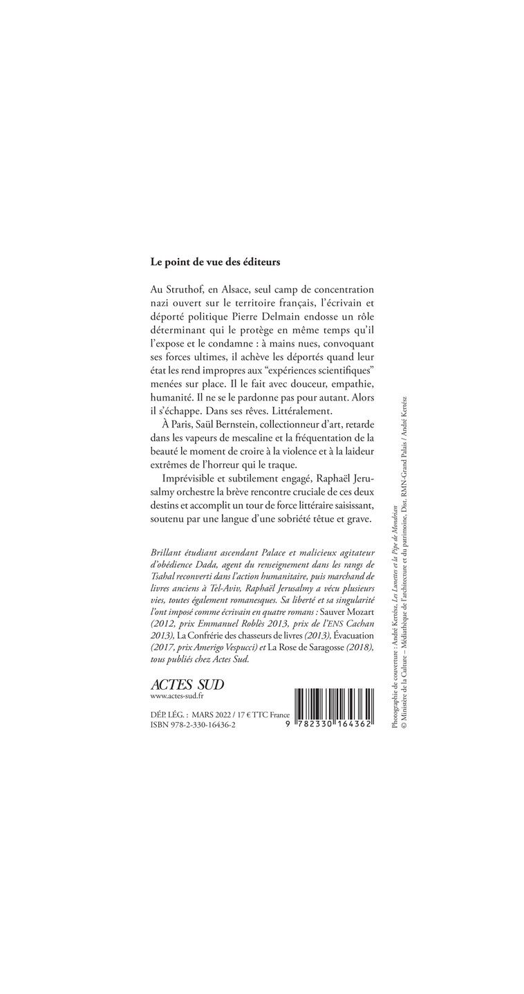 In Absentia - Raphaël Jerusalmy - ACTES SUD