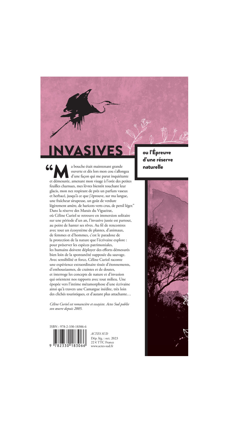 Invasives - Céline Curiol - ACTES SUD