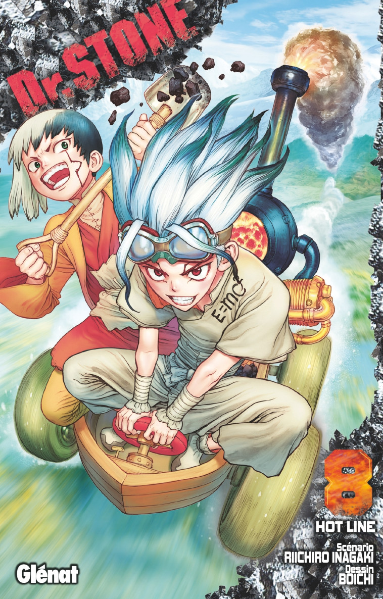 Dr. Stone - Tome 08 - Riichirô Inagaki - GLENAT