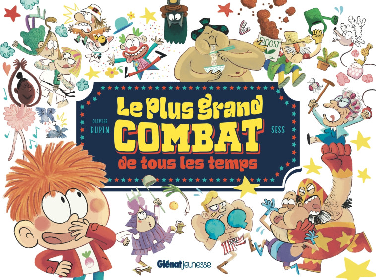 Le Plus grand combat de tous les temps - Olivier Dupin - GLENAT JEUNESSE