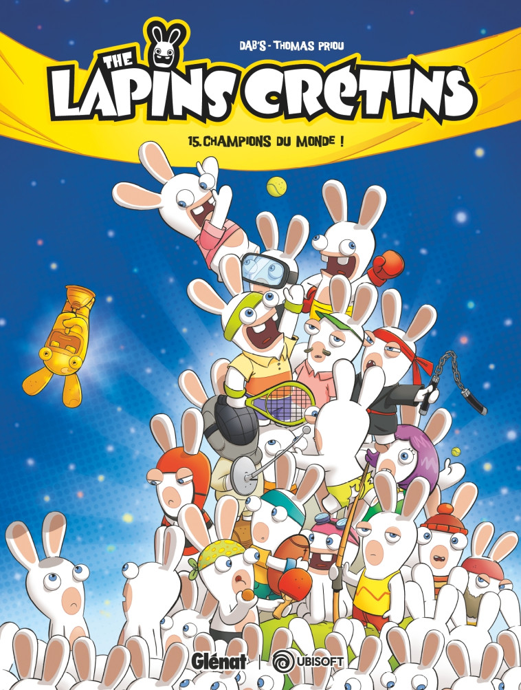 The Lapins Crétins - Tome 15 -  Dab's - GLENAT