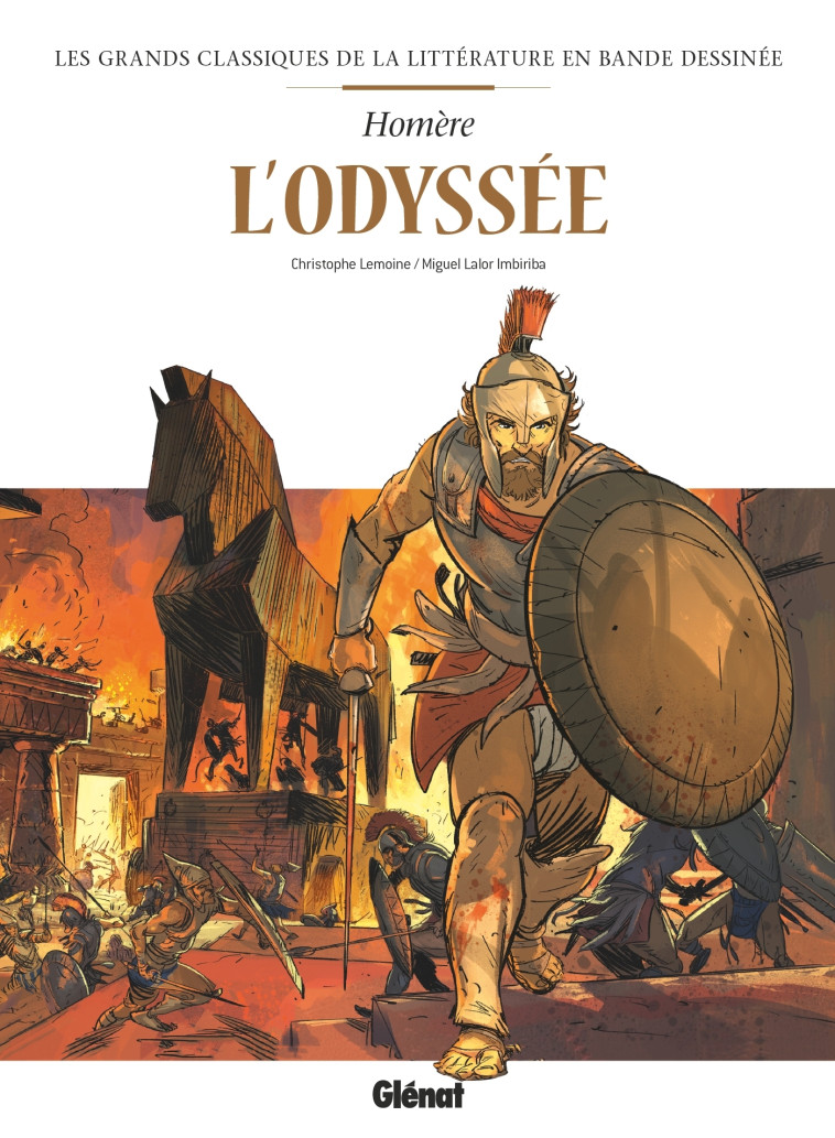 L'Odyssée en BD - Christophe Lemoine - GLENAT