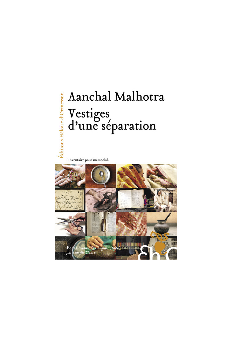 Vestiges d'une séparation - Aanchal Malhotra - H D ORMESSON