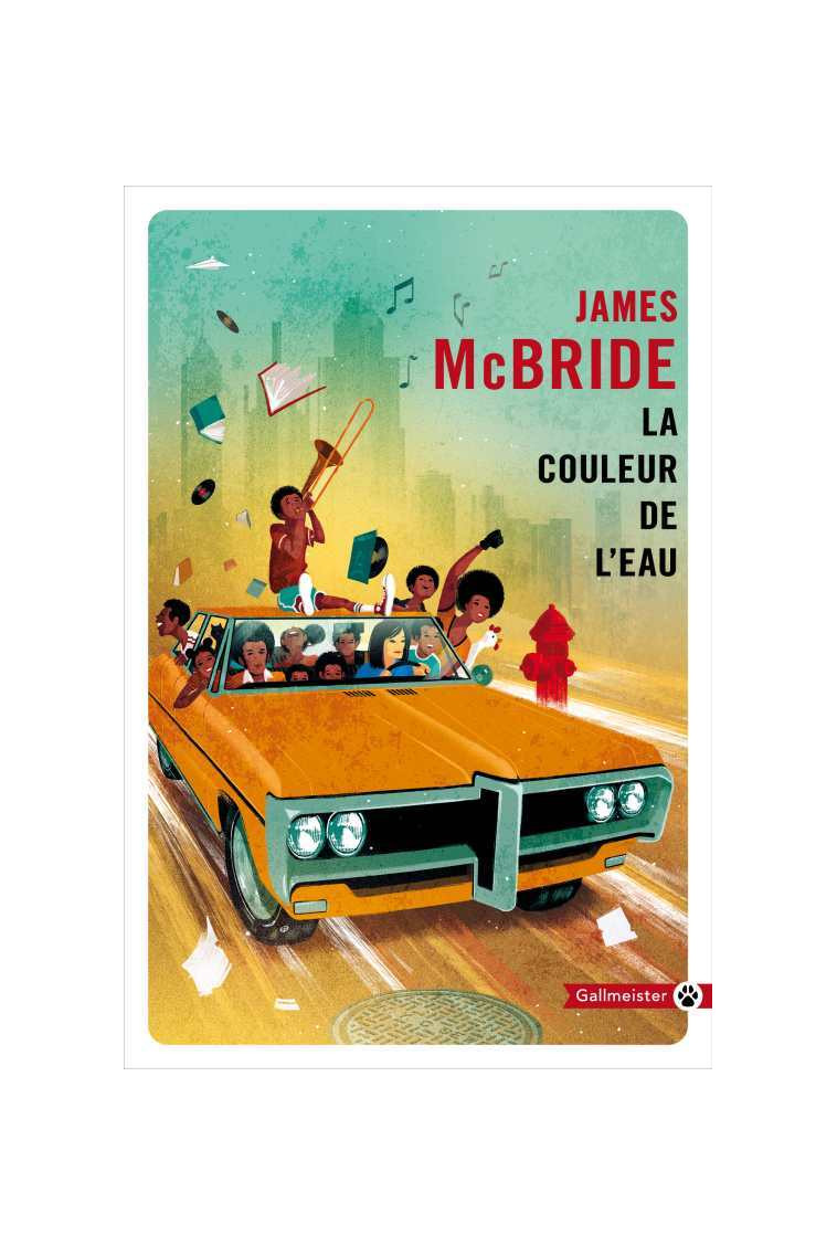 La couleur de l'eau - James McBride - GALLMEISTER