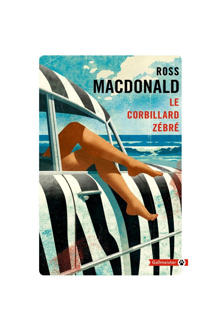 Le corbillard zébré - Ross Macdonald - GALLMEISTER