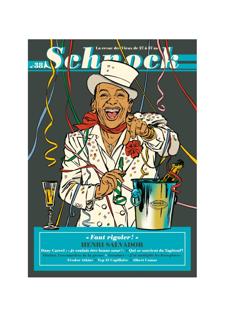 Schnock n°38 - Henri Salvador -  La Revue Schnock - TENGO