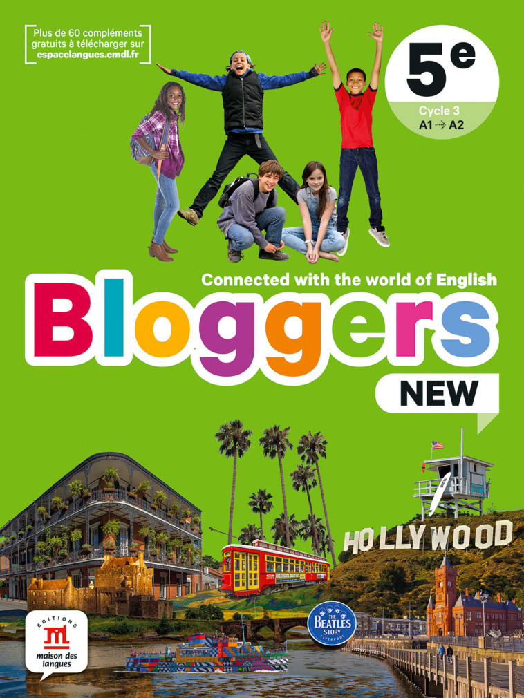 Bloggers NEW 5e - Livre élève -  Collectif - MAISON LANGUES